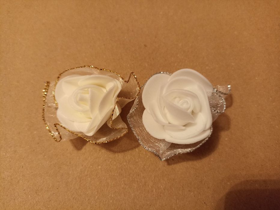 Zawieszki na butelkę ślubne ręcznie robione