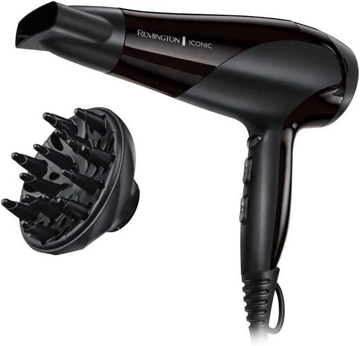 Remington D3198 Suszarka do włosów 2200W + Koncentrator i Dyfuzor