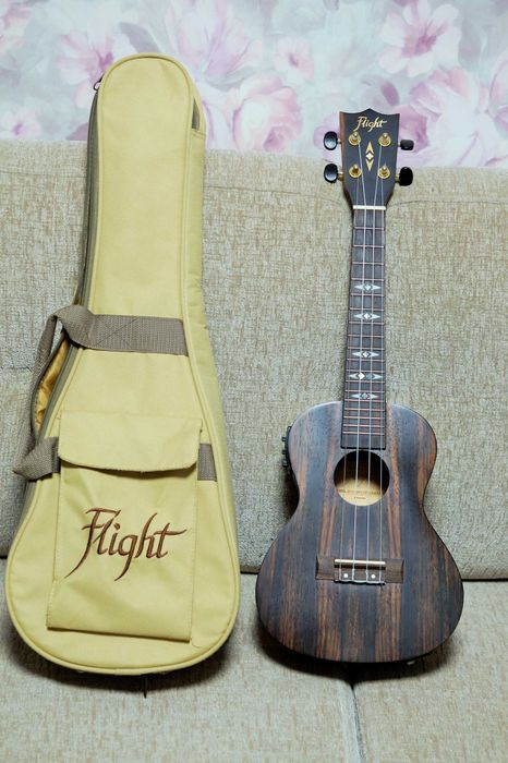 Укулеле Коцерт Flight DUC460CEQAMARA