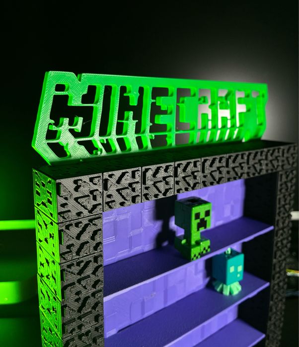 Expositor Minecraft Portal do Nether Kinder Joy