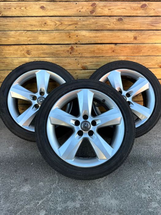 Диски R17 5/110 з шинами 225/45/17 Bridgestone
