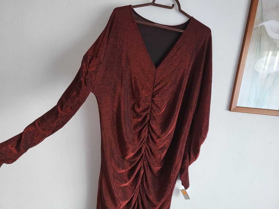 Seksowna sukienka plus size nowa z metką