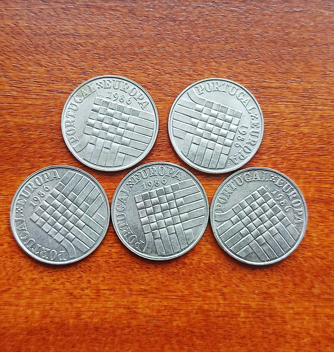 5 Moedas de Portugal
