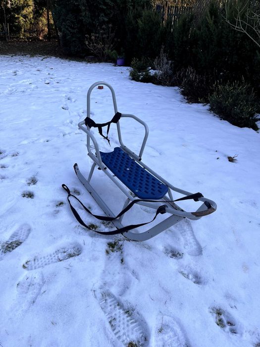 Sanki dla dziecka + pokrowiec–śpiwór - duże