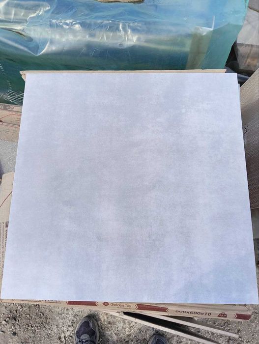 Матовая Cветло Серая Плитка на Пол и Стены Street Line 60x60 см