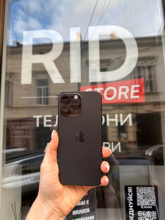 iPhone 14 PRO MAX 256GB Black Neverlock Фізична сім.карта