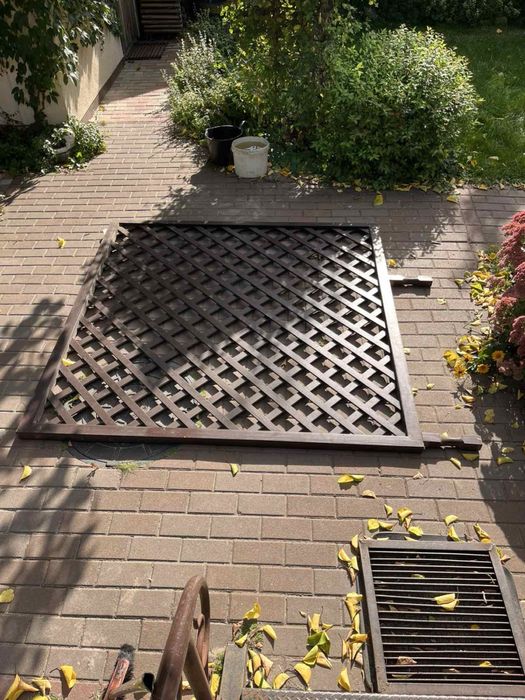 Пергола деревяна 2,5*2,2 метри