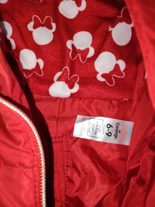 Зимний комбинезон 6-9 месяцев