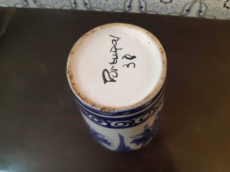 Jarra porcelana portuguesa, 30cm, como nova