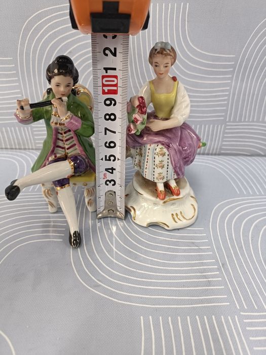 Figurki porcelanowe rokoko