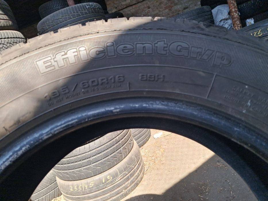 распаровка шины б/у 195/60 R16 Good year Efficiet Grip