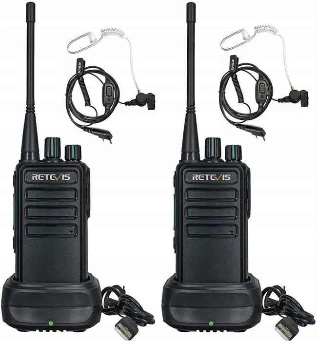 рація Retevis Rb629 Walkie Talkie, (2 шт, Чорний)