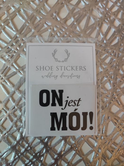 Śmieszne Naklejki na buty do ślubu