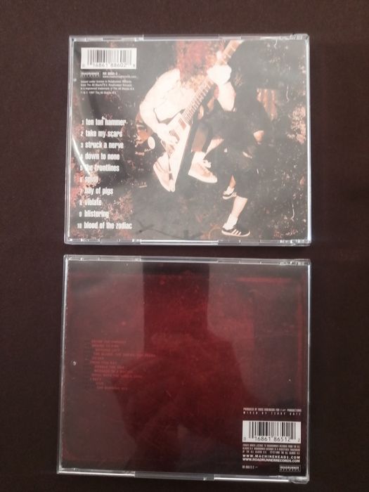 Vendo Pack de 2 Cd's de Machine Head  usados em bom estado.
