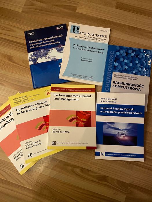 Książki finanse/rachunkowość/księgowość