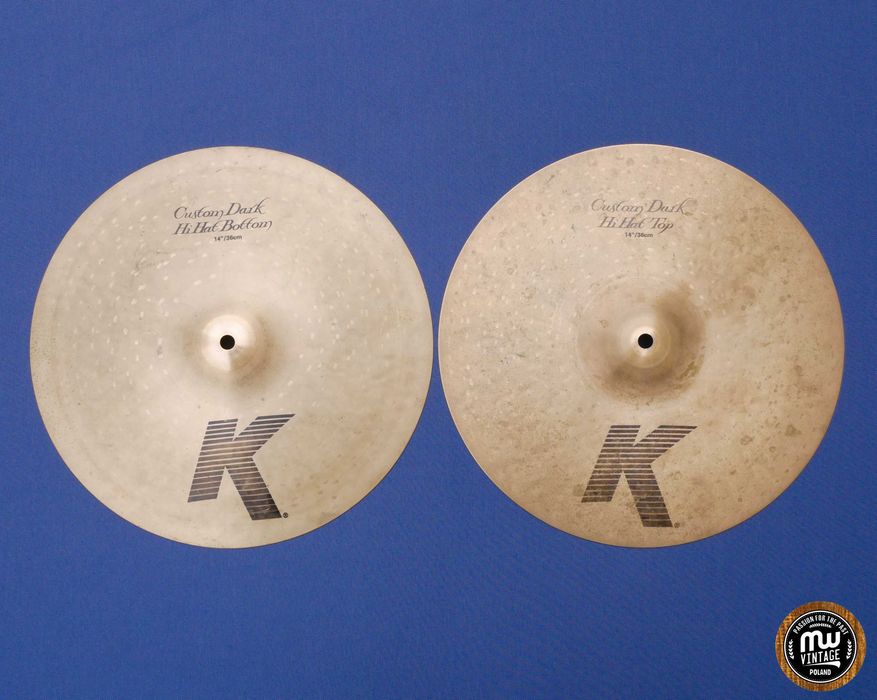 ‼️ Zildjian - talerze K Custom Dark Hi-hat 14" ‼️