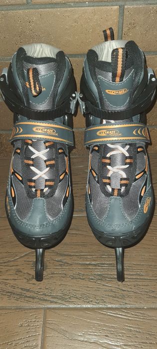 Łyżwy hokejowe regulowane od 34 do 37