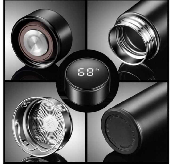 Розумний сенсорний термос з індикатором температури
сенсорний
