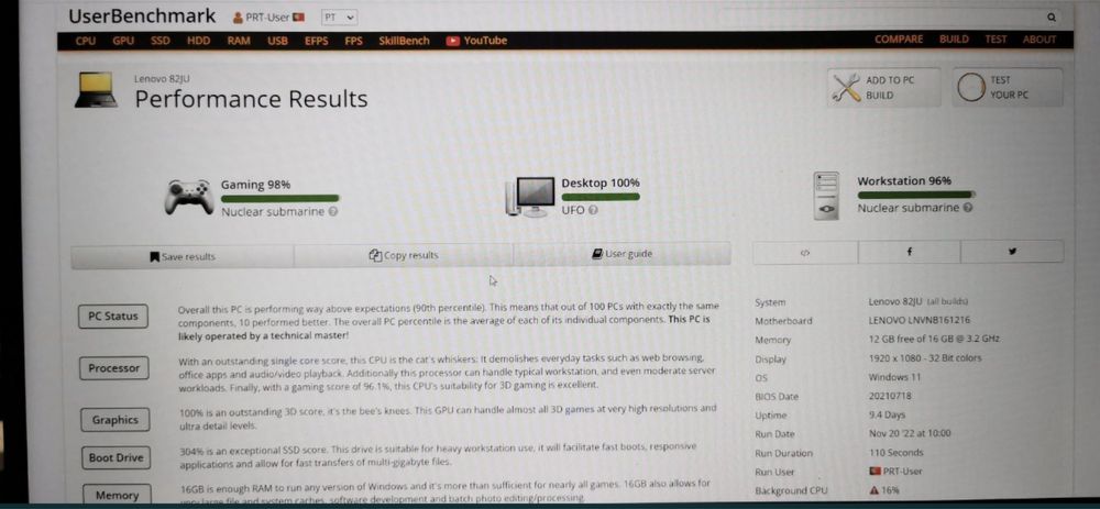 Portatil lenovo legion 5