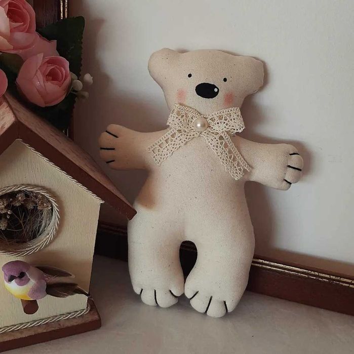 Artesanato - Ursinhos de tecido