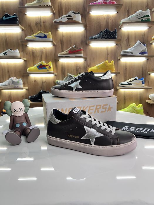 Кеди Golden Goose Deluxe Hi Star Brown