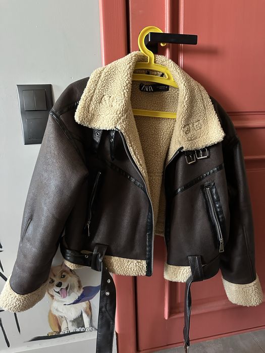 Тепла дублянка Zara