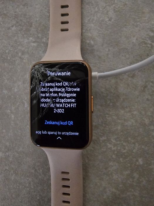 Huawei watch fit 2 uszkodzony