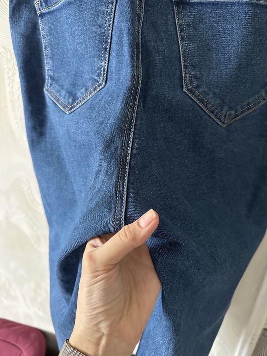 Джинси для вагітних To be 44 розмір Темно-сині