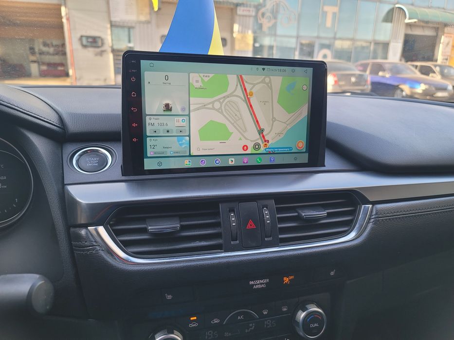 Штатная магнитола для Mazda 6 с CarPlay новая , 8м ядер