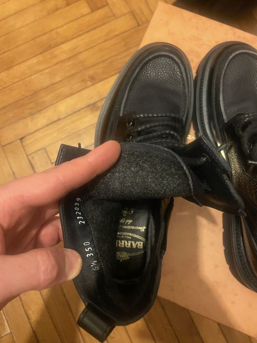 Ботинки мужские зимние BARRET (италия)