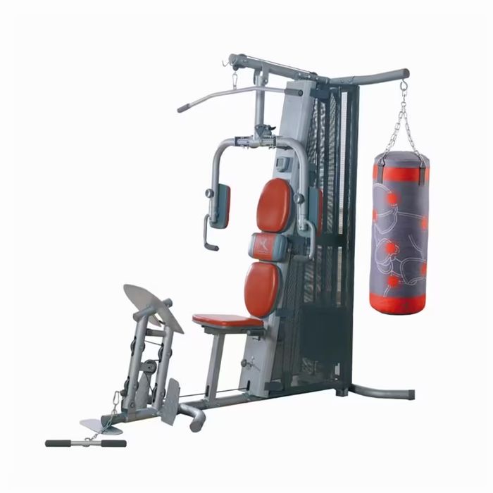 Multifunções 90Kg com prensa de pernas