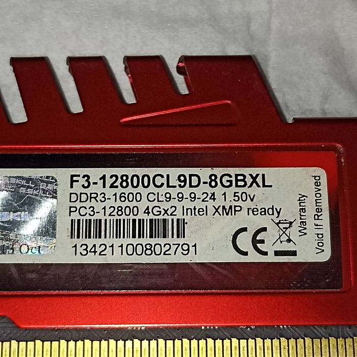 Par de Memórias 16gigas DDR3 para fixo