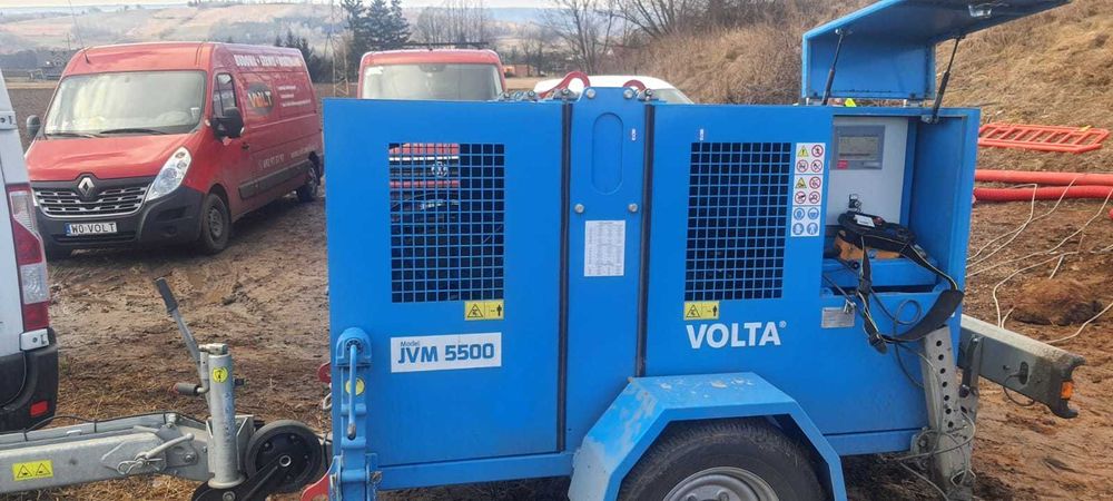 Wynajem wciągarki kablowej VOLTA 5500 5,5 t, 1000 m liny z operatorem