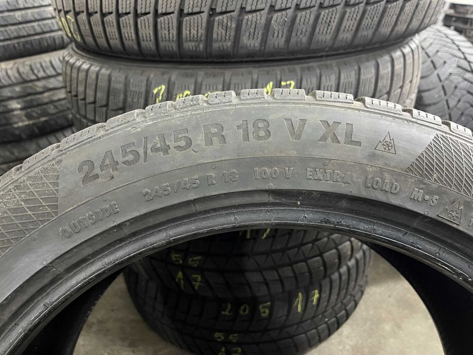 1x Opona 245/45R18 100V CONTINENTAL WINTERCONTACT TS850P 5,4mm 18r