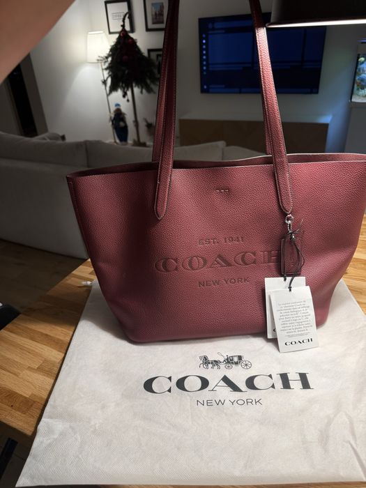 Шкіряна сумка Coach