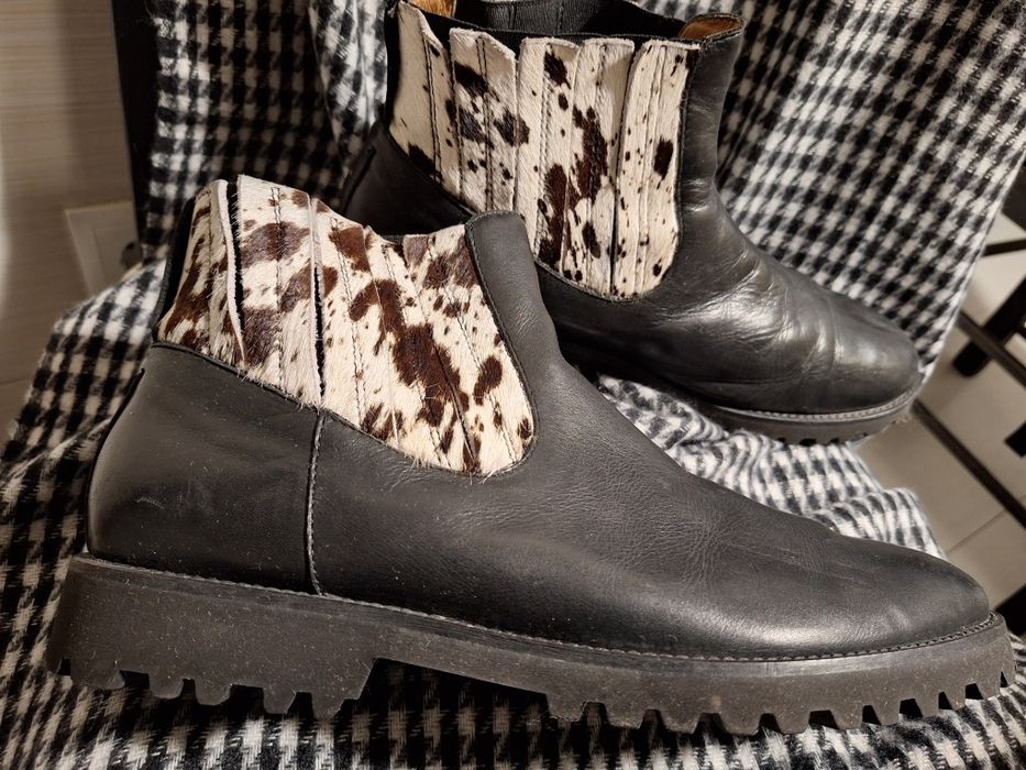 Botas em pele portuguesa n43