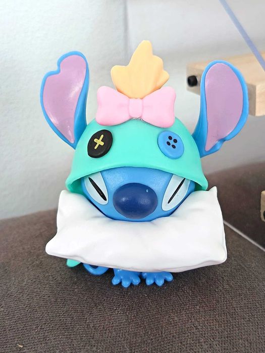 Figuras de guerra de almofadas do Stitch (8 peças)