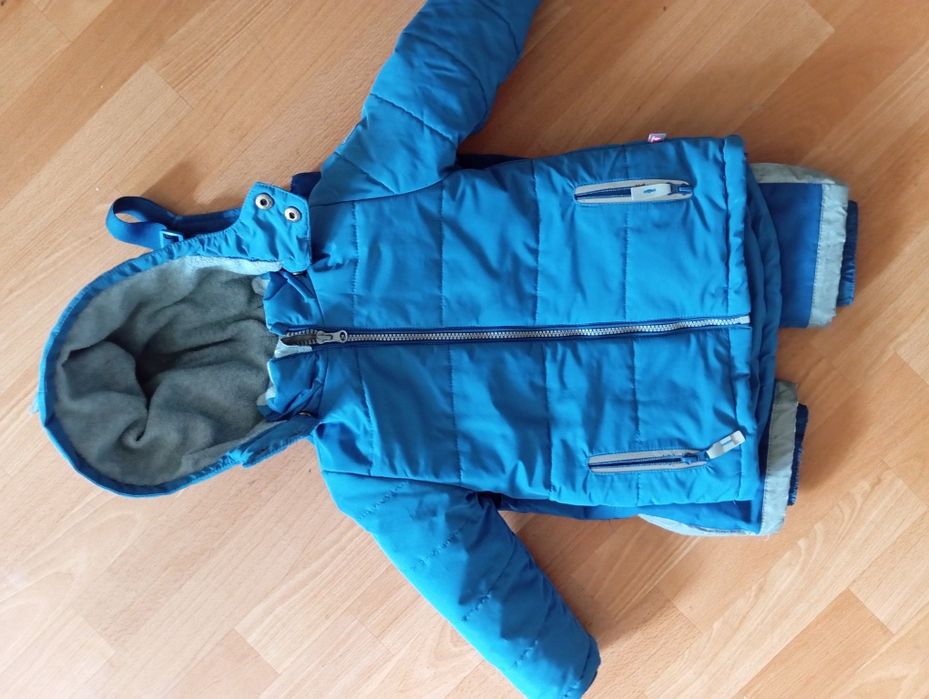 Зимовий костюм-комбінезон на хлопчика 92 р