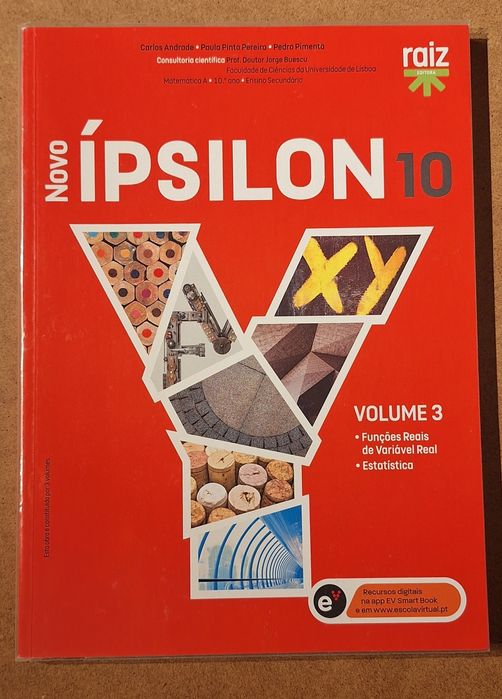 Manuais de Matemática Ípsilon 10°Ano