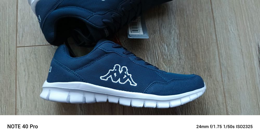 Nowe buty sneakersy damskie Kappa 38 sportowe granatowe
