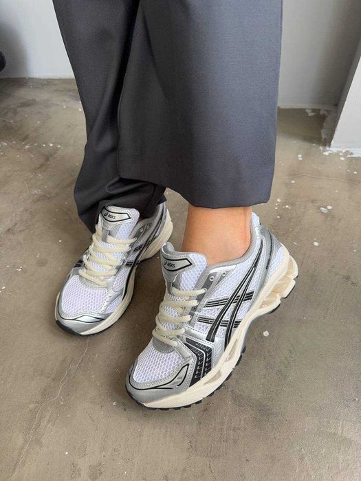 ‼️ НОВІ Кросівки Asics Gel-Kayano 14 Silver White