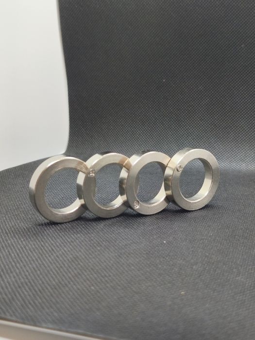 Fidjet Rings para a ansiedade em Aço inoxidável.