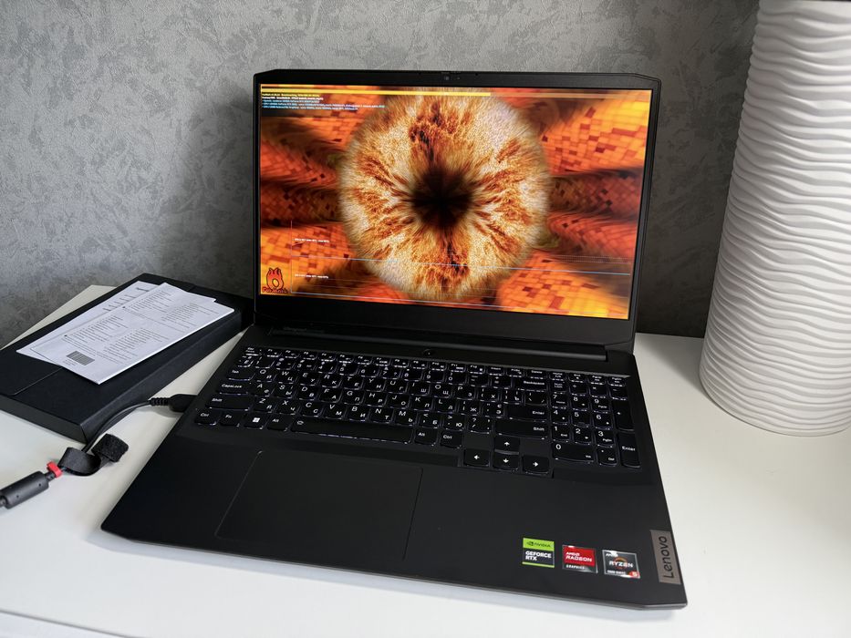Lenovo Gaming 3/2025год/RTX2050-4GB/Razen 5-5500H/512GB/16GB/Ноутбук.