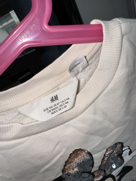 Bluza myszka Minnie 104 h&m