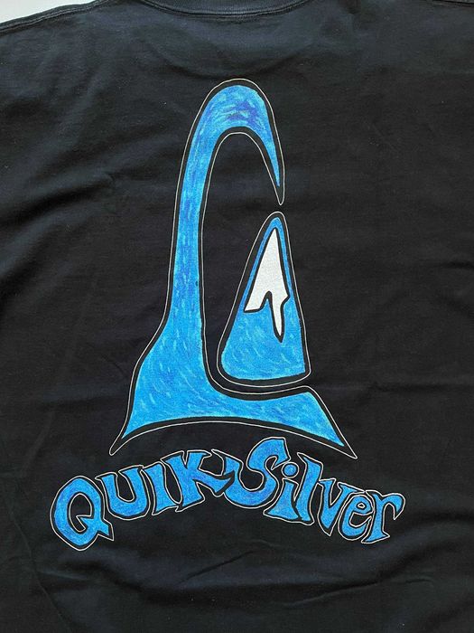 вінтажна Футболка Quiksilver big logo