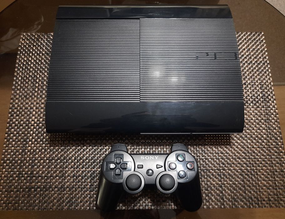 PS3 Super Slim 500gb +45 игр Gta 5, San Andreas/Mortal/God of War/Fifa