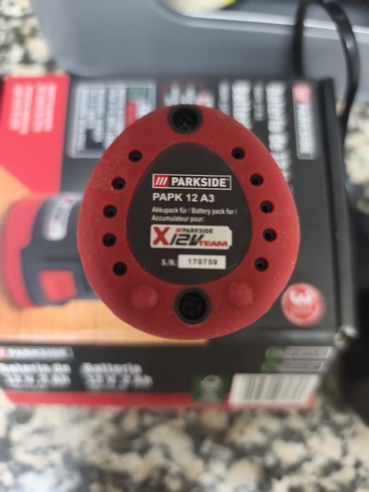 Baterias Parkside 12V 2Ah