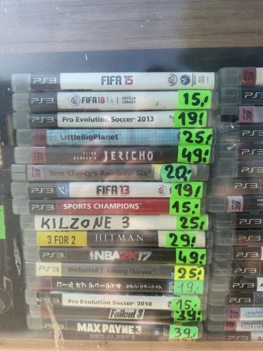 Gry PS3, Mortal, Minecraft, Arthur, NFS, Assasins LÖMBARD-KÖMIS