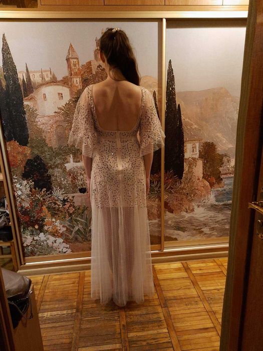 Вечернее платье (сетка)