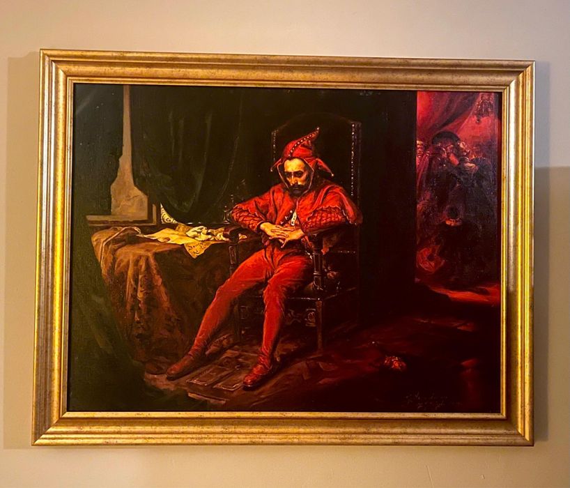 Stańczyk wg Jana Matejki 60x80 olej na płótnie